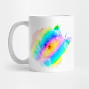 Rainbow Rose Mug